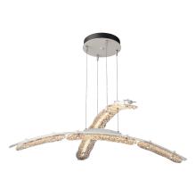  137587-LED-STND-02-ZM0749 - Glissade Double Large LED Pendant