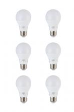  A19LED803-6PK - LED A19 Light Bulb 10 Watts 800 Lumens 2700k Non - Dimmable