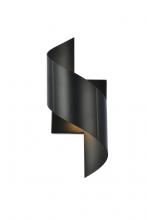  LDOD4034BK - Raine Integrated LED Wall Sconce in Black