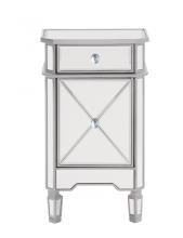  MF6-1006S - Vanity Table 42 in. x 18 in. x 31 in. in silver paint