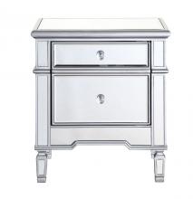  MF6-1016S - 1 Door Cabinet 24 in. x 16 in. x 27 in. in silver paint