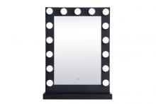  MRE32432BK - Brenda 24 inch by 32 inch plug in LED 5000K mirror in black