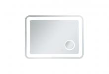  MRE52736 - Lux 27inx36in Hardwired LED mirror with magnifier and color changing temperature 3000K/4200K/6000K