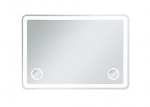  MRE54260 - Lux 42inx60in Hardwired LED mirror with magnifier and color changing temperature 3000K/4200K/6000K