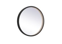  MRE6018BK - Pier 18 inch LED mirror with adjustable color temperature 3000K/4200K/6400K in black