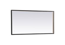  MRE62030BK - Pier 20x30 inch LED mirror with adjustable color temperature 3000K/4200K/6400K in black