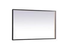  MRE62430BK - Pier 24x30 inch LED mirror with adjustable color temperature 3000K/4200K/6400K in black