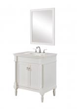  VF13030AW - 30 In. Single Bathroom Vanity Set In Antique White