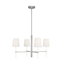  KSC1074PNGW - Monroe Small Chandelier