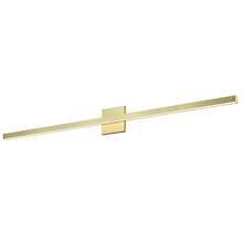  ARL-4936LEDW-AGB - 36W Vanity, Aged Brass with Frosted Acrylic Diffuser