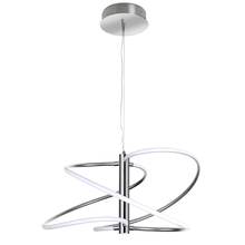  ROM-2433LEDP-PC - 36W Pendant Polished Chrome with White Silicone Diffuser