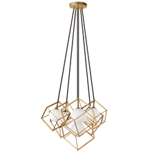  TSN-6P-GLD - 6 Light Halogen Pendant Gold Finish