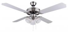  CF52CHA4BPT - Chateau 3 Light Ceiling Fan, Pewter Finish