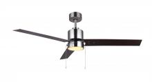  CF52JAC3BN-ES - Liv 52 in. Indoor Brushed Nickel Standard Ceiling Fan with Soft White Integrated LED