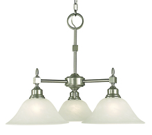  2439 AB/CM - 3-Light Antique Brass Taylor Dinette Chandelier