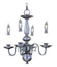 Framburg 9143 MB - 4-Light Mahogany Bronze Jamestown Mini Chandelier