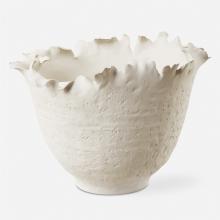  18155 - Uttermost Blossom Tall Off-white Bowl