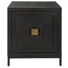  25290 - Uttermost Aiken Geometric Cabinet / End Table