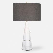  29997 - Citadel White Marble Table Lamp