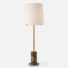  30422 - Sepia Brown Marble Buffet Lamp