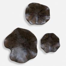  04361 - Uttermost Two Wood Wall Décor In Mocha, S/3