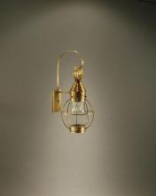  2721-AB-MED-OPT - Caged Pear Wall Antique Brass Medium Base Socket Optic Glass