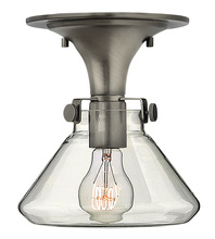  3146AN - Small Retro Glass Flush Mount