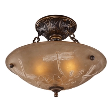 ELK Home 08096-AGB - SEMI FLUSH MOUNT