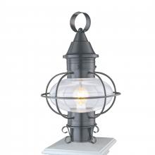  1611-GM-CL - Classic 18.75'' High 1-Light Outdoor Post Light - Gun Metal