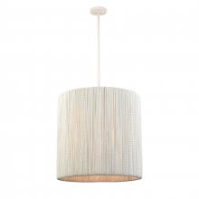  52264/3 - Sophie 23'' Wide 3-Light Pendant - White Coral