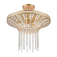  82228/6 - Fantania 24'' Wide 6-Light Chandelier - Champagne Gold