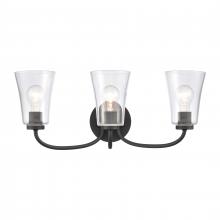  EC89254/3 - Emily 23'' Wide 3-Light Vanity Light - Matte Black