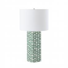  H0809-11884-LED - Etten 27'' High 1-Light Table Lamp - Green - Includes LED Bulb